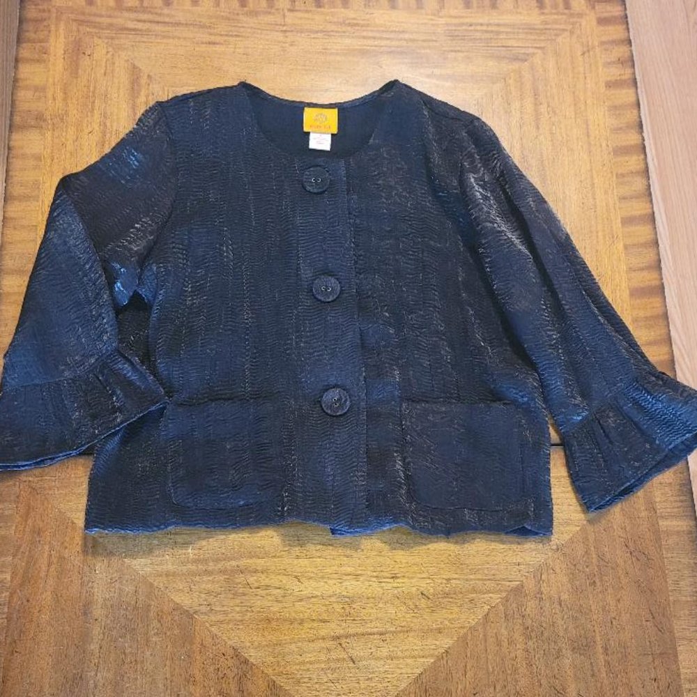 Ruby Rd. Dressy Black Blazer